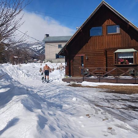 Log Cottage Villa Happo Hakuba Bagian luar foto