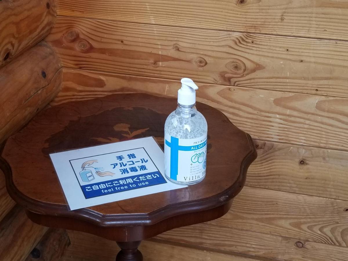 Log Cottage Villa Happo Hakuba Bagian luar foto