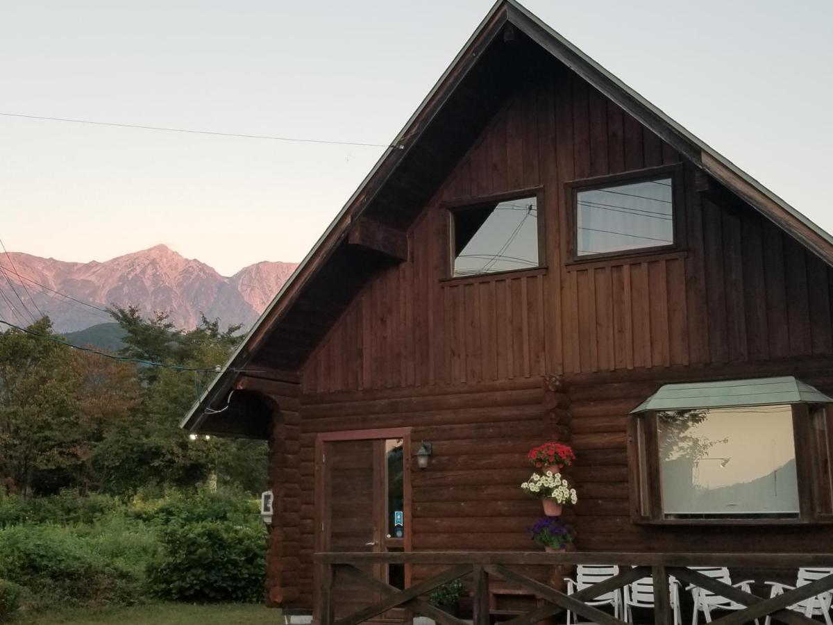 Log Cottage Villa Happo Hakuba Bagian luar foto