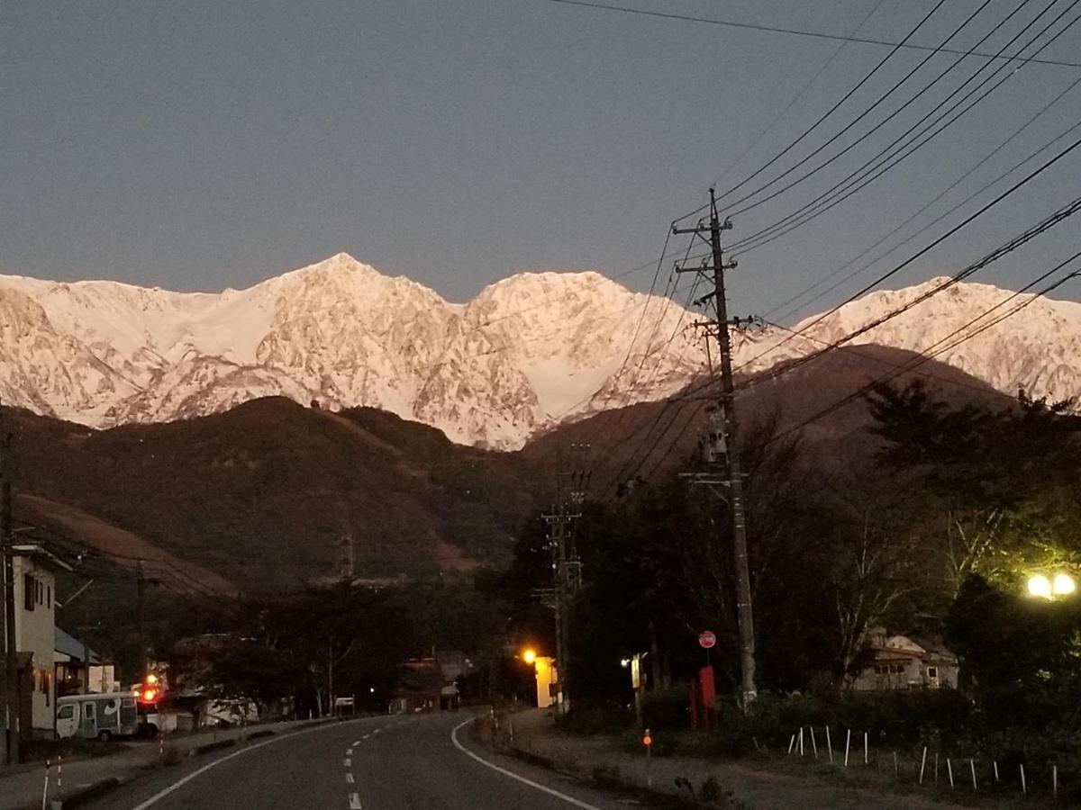 Log Cottage Villa Happo Hakuba Bagian luar foto