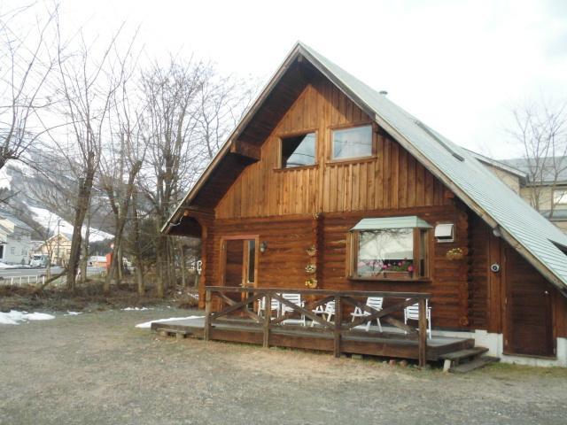 Log Cottage Villa Happo Hakuba Bagian luar foto