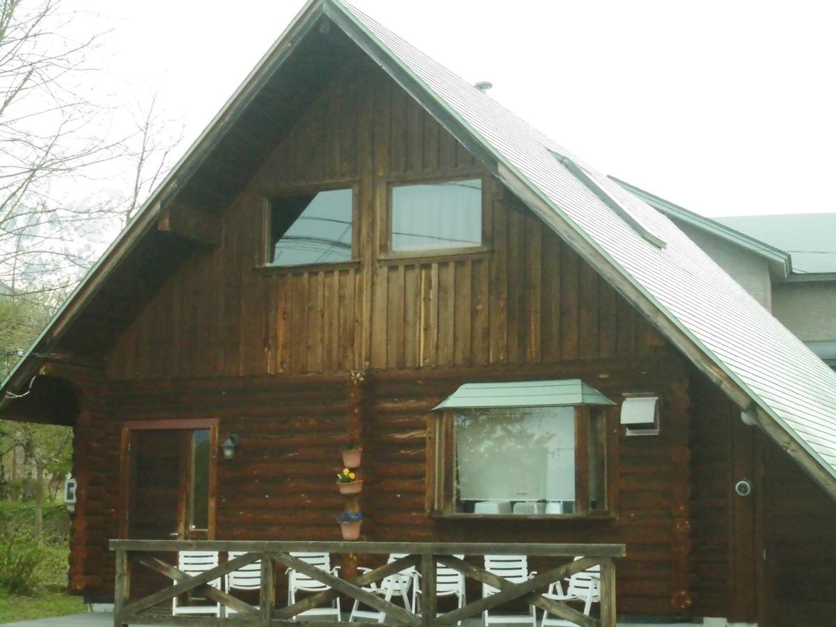 Log Cottage Villa Happo Hakuba Bagian luar foto
